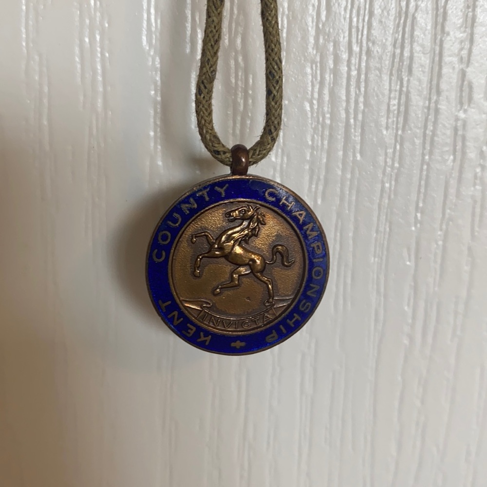 Antique horse necklace